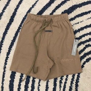 Essentials Fear Of God Tan Shorts